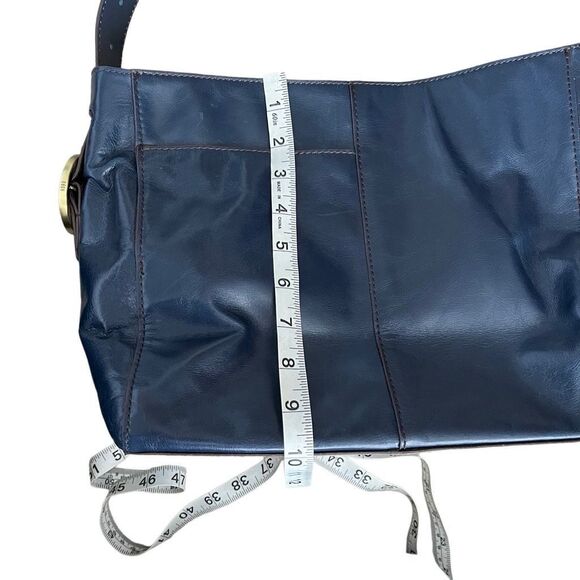 HOBO Blue Leather Shoulder Bag - Picture 8 of 11